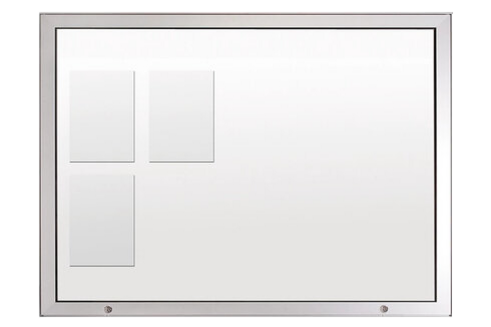 Das Bild stellt einen Schaukasten von JU dar.