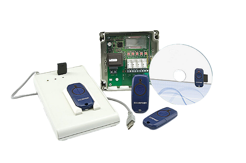 Das Bild zeigt die verschiedenen Module des Produktes Secuport.