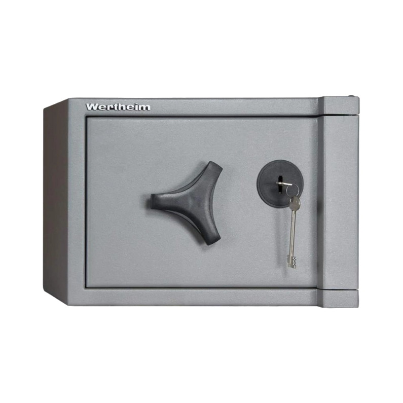 Diese Bild zeigt einen kompakten Tresor von Werteim.