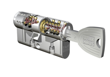 Das Bild zeigt einen Schließzylinder der Produktreihe Xtra von Winkhaus.
