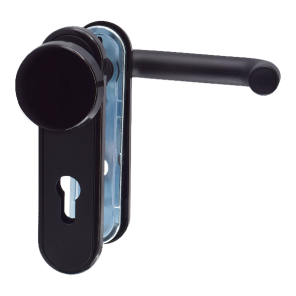 Ein Bild, dass einen Feuerschutz-Beschlag darstellt.