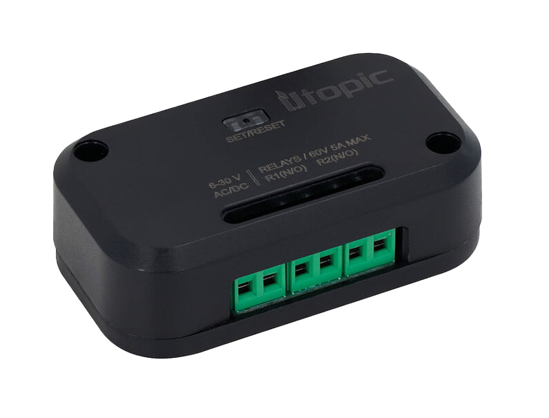 Ein Bild, das das Produkt ÜSmart Relay zeigt.