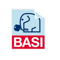 Das Logo der Firma Basi.