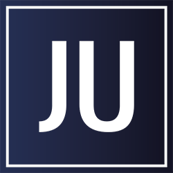 Das Logo der Firma JU.